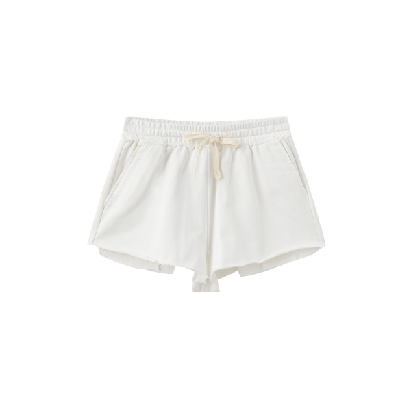 Vague French Terry shorts- White