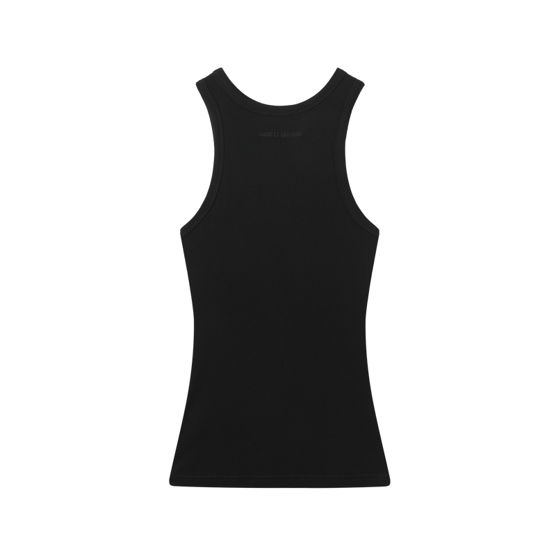 Vague the tank top no.04 - Black