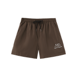 Vague nylon motocross shorts- Brown