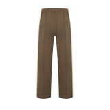 Vague et chanson sporty elegant trousers- Brown