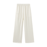 Vague et Chanson classic satin trousers- Cream