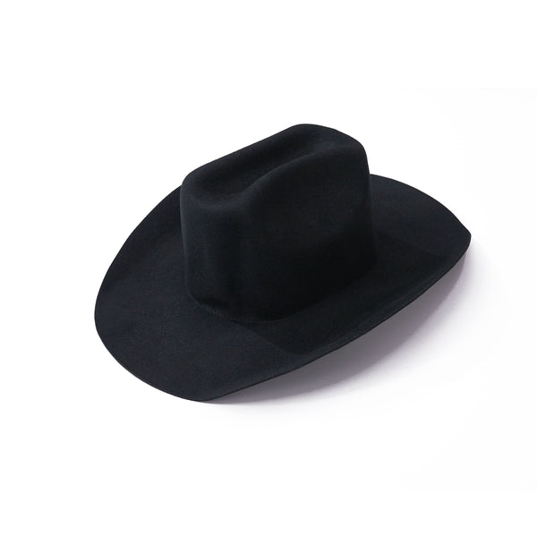 Vague luxe cowboy hat- Black