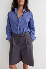 Vague bermuda tailored pants- Grey