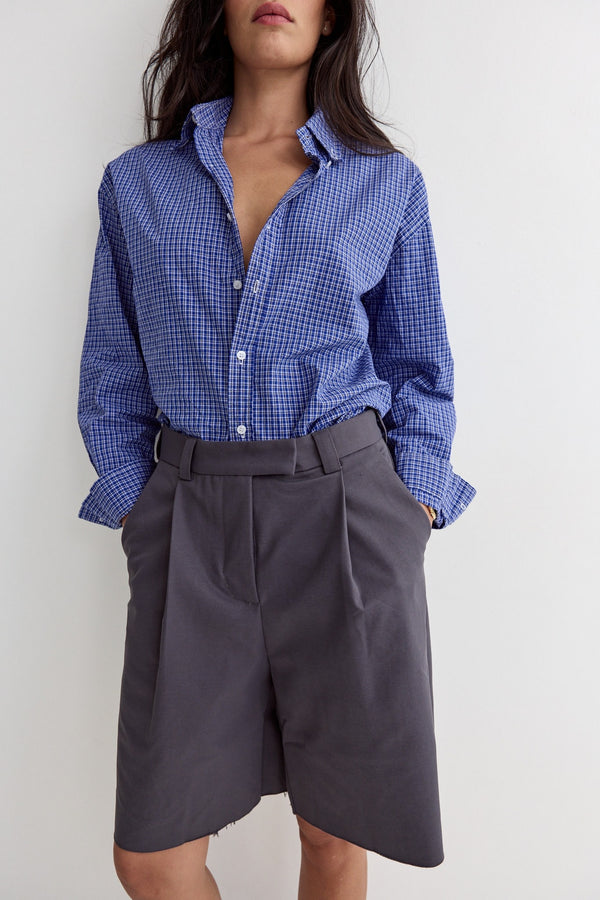 Vague bermuda tailored pants- Grey