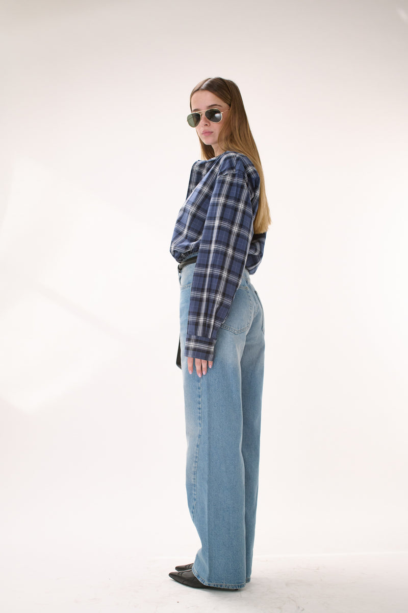 Vague jeans No.04 Slouchy denim