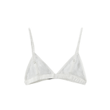 Vague lace bra- White