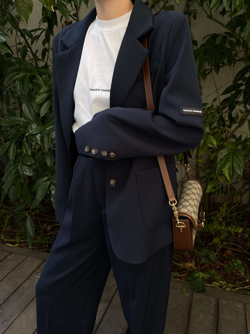 VAGUE ET CHANSON THE BLAZER NAVY