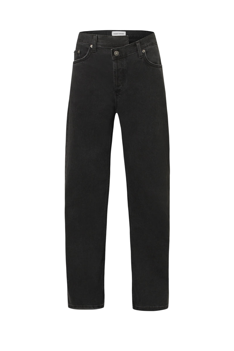 Vague jeans No.01 criss cross- Black – Vague et Chanson