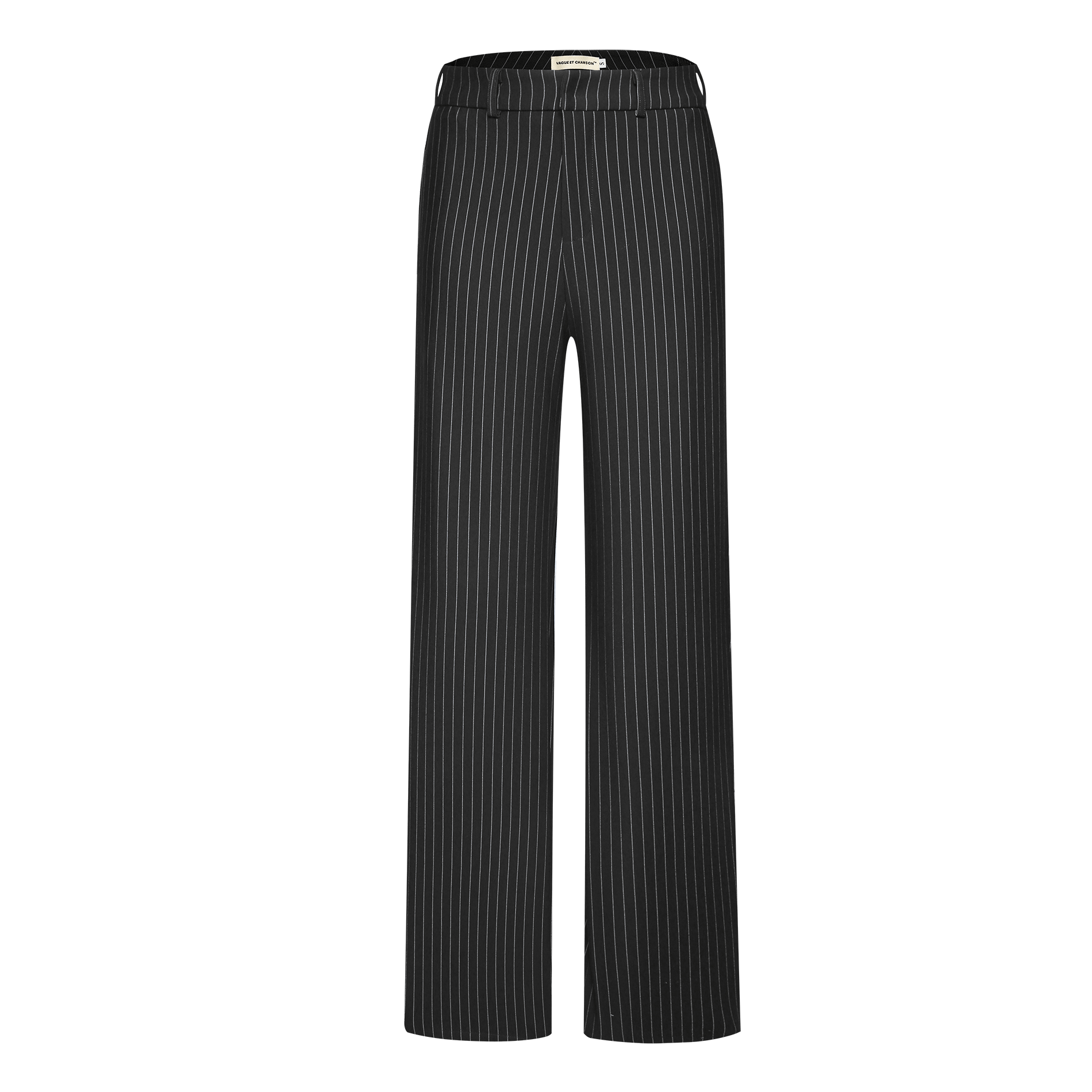 Vague the striped trousers- Black – Vague et Chanson