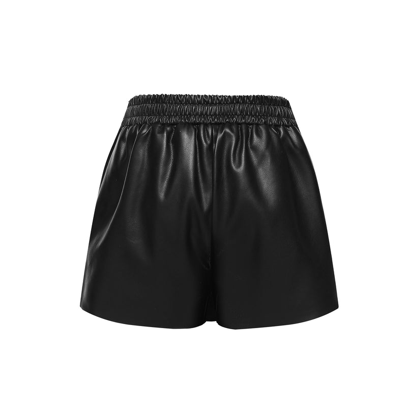Vague pocket Shortskirt- Black