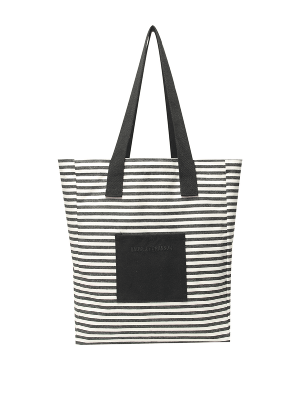 VAGUE THE STRIPED TOTE
