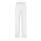 Vague white striped trousers