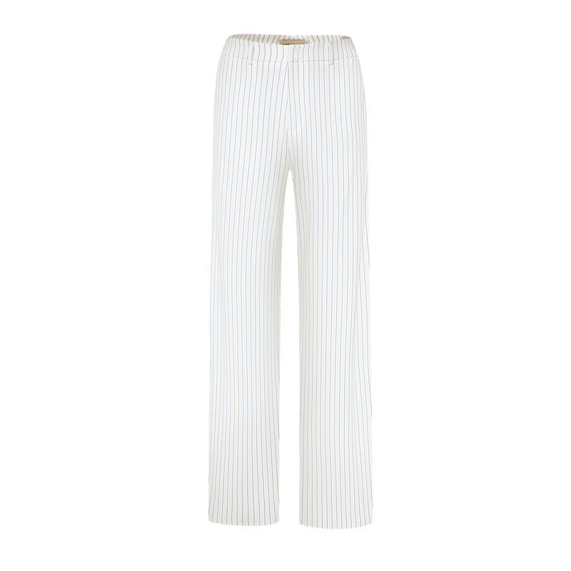 Vague white striped trousers
