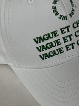 VAGUE ET CHANSON THE HAT WHITE AND GREEN