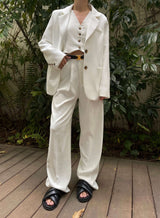 VAGUE ET CHANSON THE BLAZER WHITE