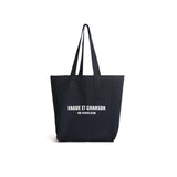 Vague the fitness club tote- black