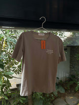 VAGUE OVERSIZED T SHIRT BEIGE